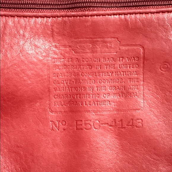 Coach Vintage Worth Shoulder Bag E5C-4143 - Picture 10 of 16